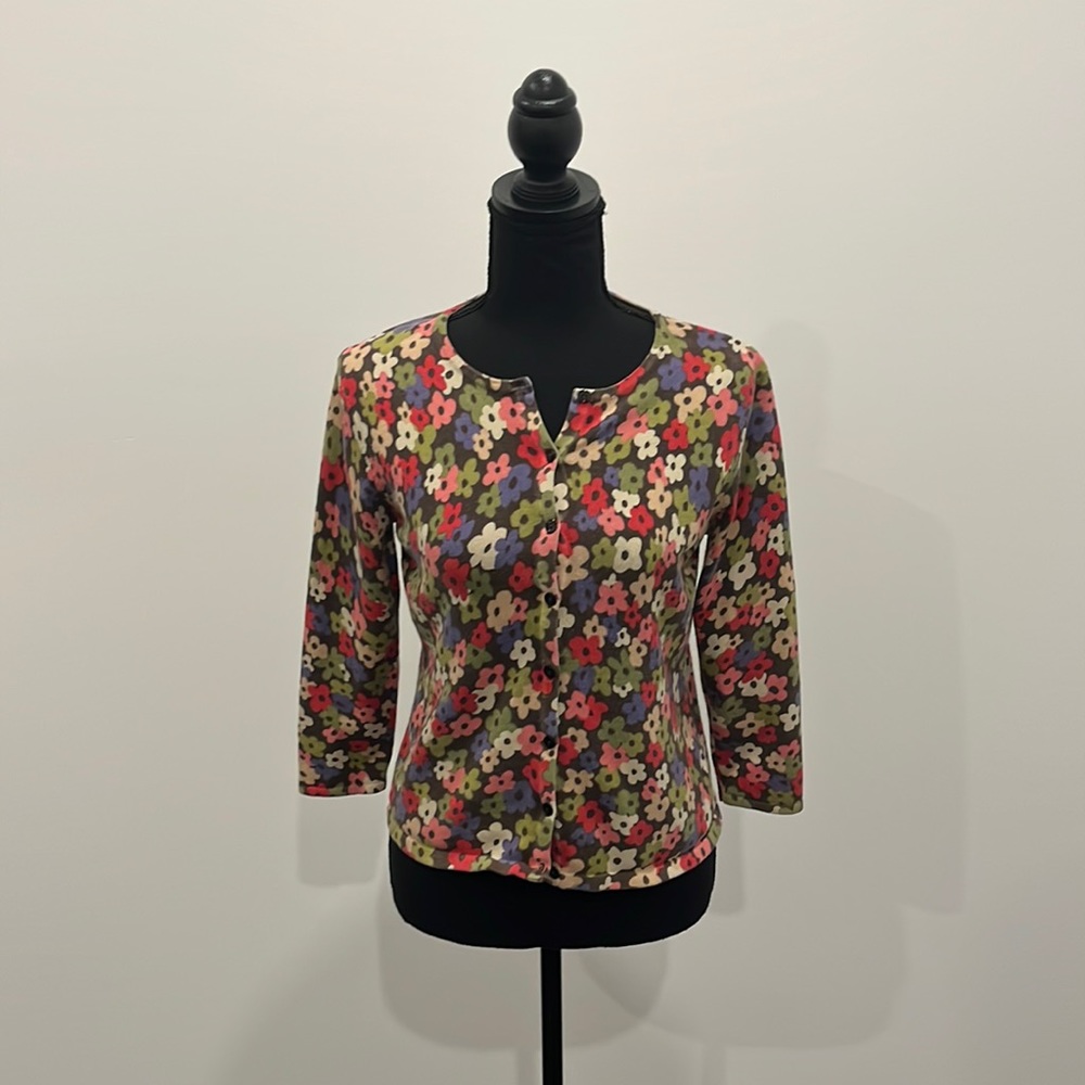 COPY - Vintage Retro floral cardigan 💐